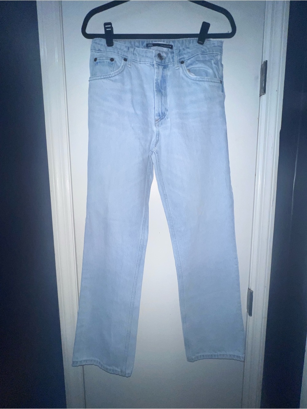 Zara Pale Blue Bootcut Jeans